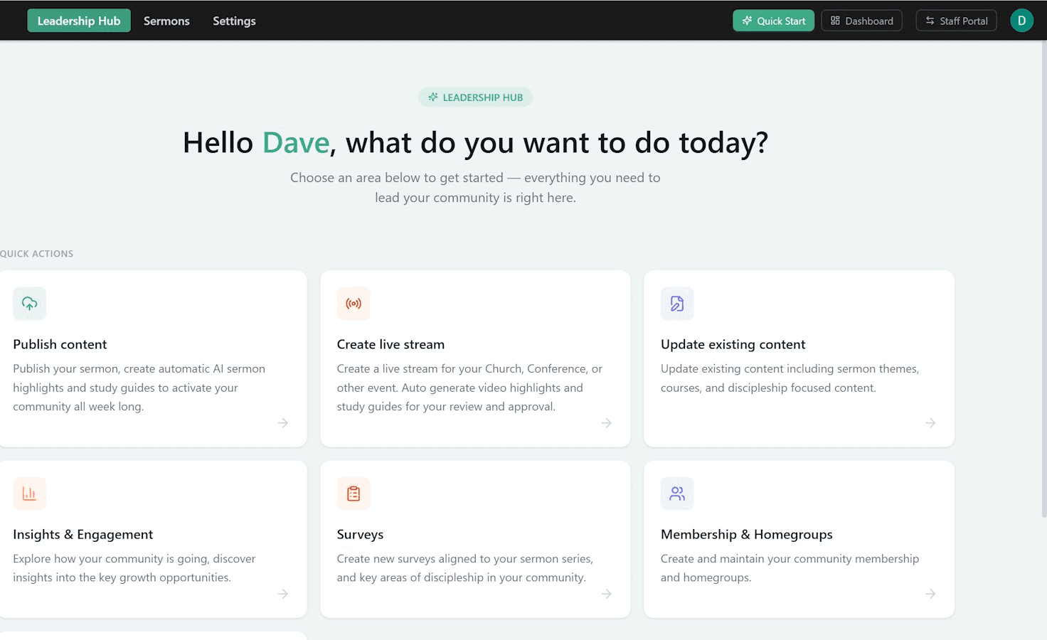 Ekko admin dashboard preview